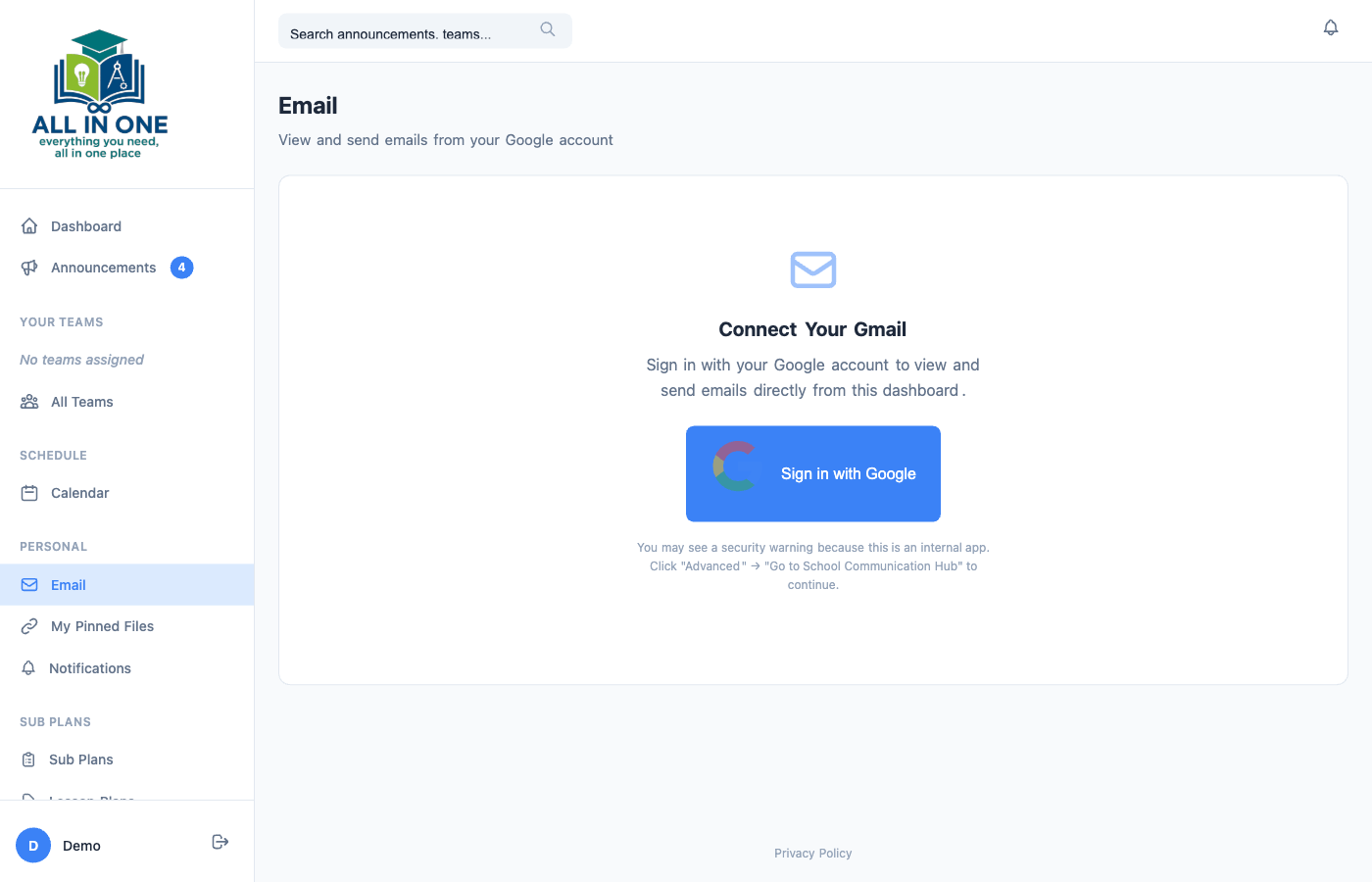 Email Integration